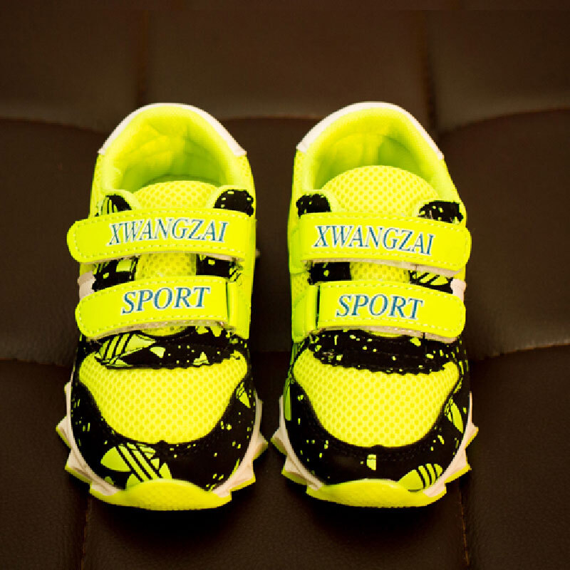 2016男童運(yùn)動(dòng)鞋子韓版兒童休閑鞋防滑女童跑步球鞋潮鞋 玫瑰紅色 26